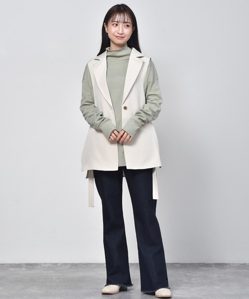 RETRO GIRL（レトロガール）の「サイドDカンベスト（ベスト・レディース・アイボリー/グリーン/ブラック・FREE）」の20枚目の写真