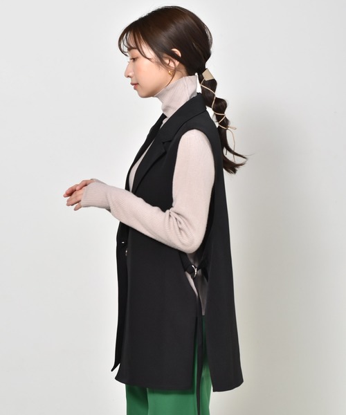 RETRO GIRL（レトロガール）の「サイドDカンベスト（ベスト・レディース・アイボリー/グリーン/ブラック・FREE）」の6枚目の写真