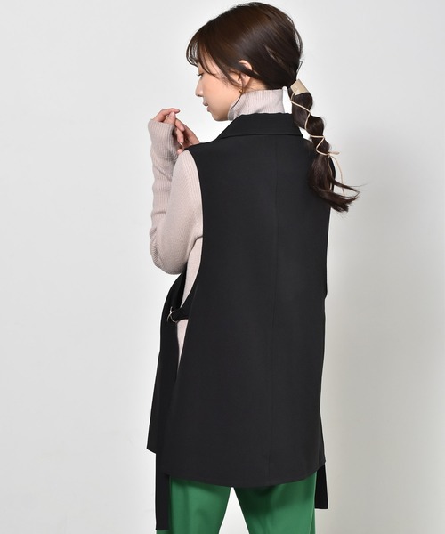 RETRO GIRL（レトロガール）の「サイドDカンベスト（ベスト・レディース・アイボリー/グリーン/ブラック・FREE）」の22枚目の写真