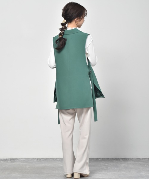 RETRO GIRL（レトロガール）の「サイドDカンベスト（ベスト・レディース・アイボリー/グリーン/ブラック・FREE）」の10枚目の写真