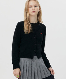 KIRSH SMALL CHERRY CROP CARDIGAN LS/キルシースモールチェリークロップドカーディガン