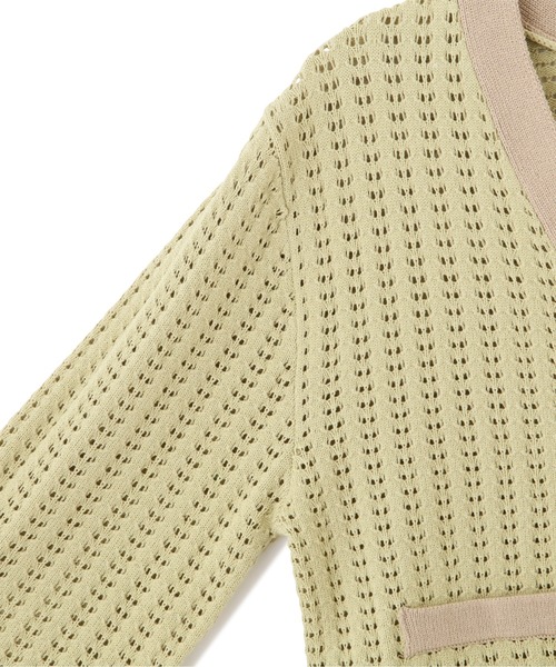 PROPORTION BODY DRESSING(プロポーションボディドレッシング)の「<E>バイカラーアイレットニットアップ / 1212147300(ワンピース・レディース・ブラック/イエロー系その他・SMALL/MEDIUM)」の7枚目の写真