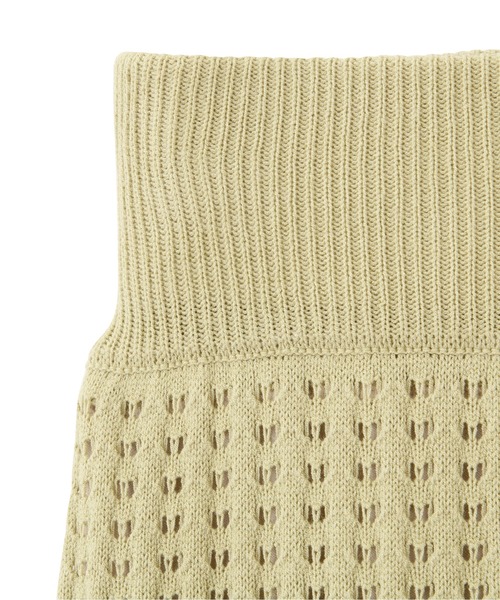 PROPORTION BODY DRESSING(プロポーションボディドレッシング)の「<E>バイカラーアイレットニットアップ / 1212147300(ワンピース・レディース・ブラック/イエロー系その他・SMALL/MEDIUM)」の5枚目の写真