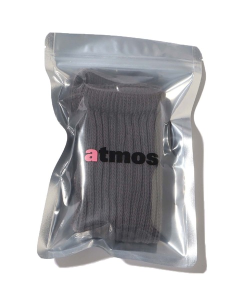 atmos pink（アトモスピンク）の「atmos pink ベーシックカラールーズソックス（ソックス/靴下・レディース・ナチュラル/チャコール・FREE）」の7枚目の写真