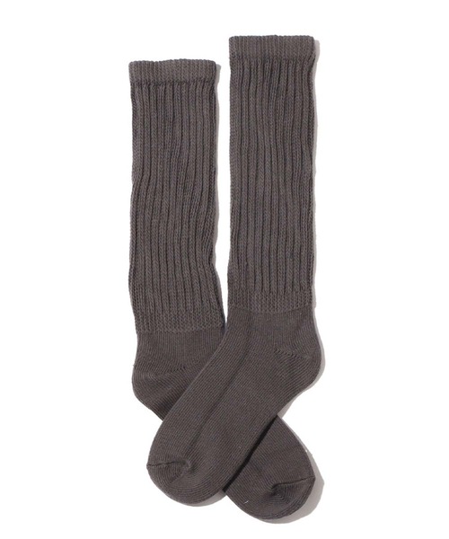 atmos pink（アトモスピンク）の「atmos pink ベーシックカラールーズソックス（ソックス/靴下・レディース・ナチュラル/チャコール・FREE）」の11枚目の写真