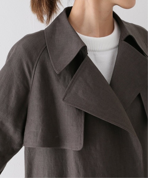 Deuxieme Classe Linen Trench コート Deuxieme Classe Linen Trench コート Deuxieme Classe Linen