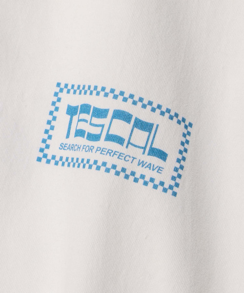 The Endless Summer（エンドレスサマー）の「TES ALL STAR T-SHIRT / Tシャツ（Tシャツ/カットソー・メンズ・ホワイト/サーモンピンク/サックスブルー・LARGE/MEDIUM/X-LARGE/SMALL）」の5枚目の写真