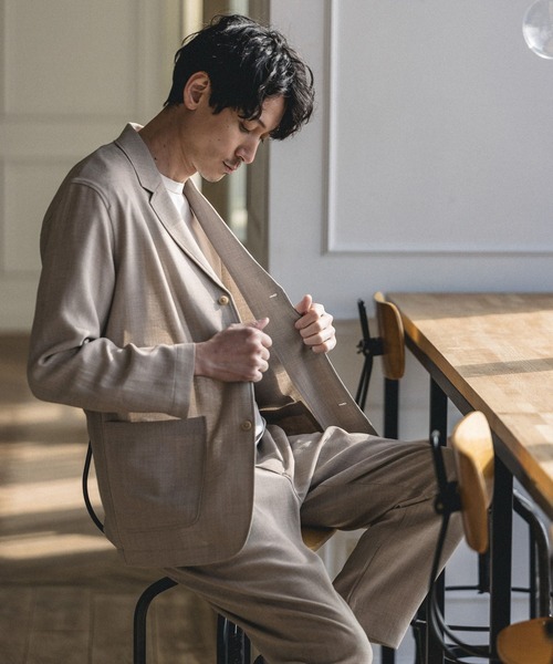 GLOBAL WORK（グローバルワーク）の「スズリライージーパンツ/261962（スラックス・メンズ・ネイビー/その他/ライトベージュ/グリーン/ダークブラウン・SMALL/MEDIUM/LARGE）」の20枚目の写真