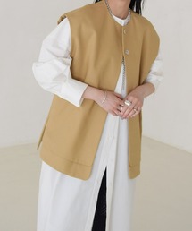 ダブルヘムカラーレスジレ