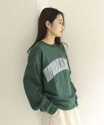 NOLLEY'S goodman | 【WORK ABOUT/ワークアバウト】 COLLEGE SWEAT カレッジスウェット カレッジロゴ(スウェット)