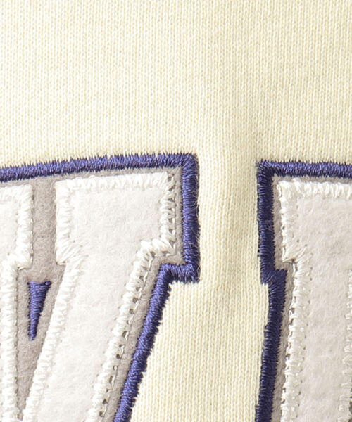 NOLLEY'S goodman（ノーリーズグッドマン）の「【WORK ABOUT/ワークアバウト】 COLLEGE SWEAT カレッジスウェット カレッジロゴ（スウェット・メンズ・ライトグレー/ダークグリーン/オフホワイト・MEDIUM/LARGE）」の11枚目の写真