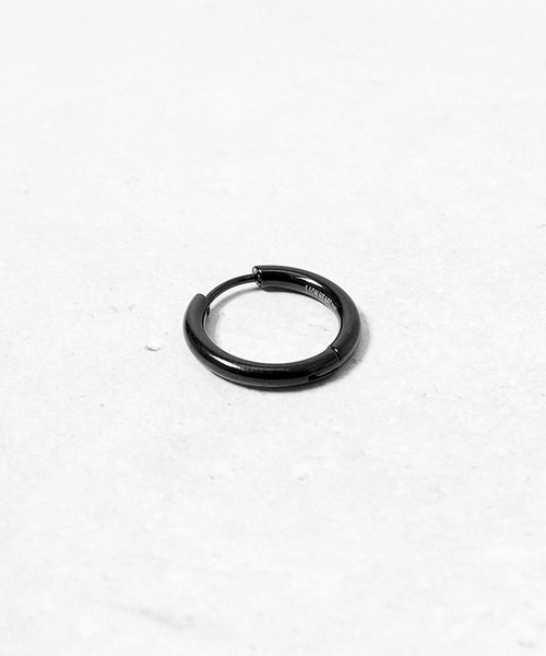 LION HEART(ライオンハート)の「LH-1 プレーンフープピアス(ピアス(片耳用)・メンズ・A/B/C/D/E/F/G/H/I・L/M/S)」の12枚目の写真