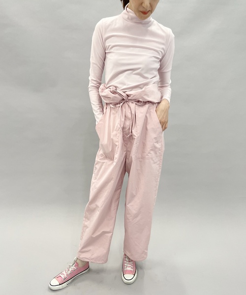 EDIT. FOR LULU（エディットフォールル）の「ストレッチジャージー ハイネックトップ（Tシャツ/カットソー・レディース・ピンク/イエロー/ブルー系その他・FREE）」の10枚目の写真