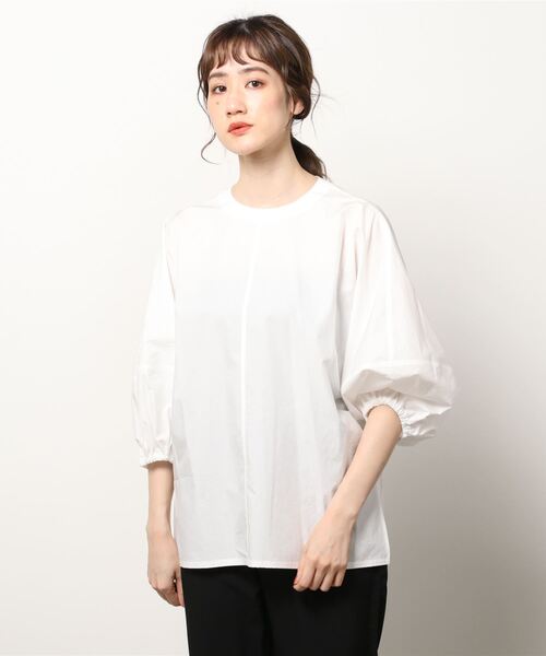 shinzone ギャザースリーブブラウス　シンゾーン shinz-24mmsbl14_1.jpg