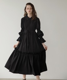 Candy Sleeve Shirt Dress