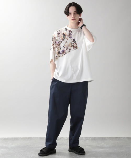 @リオネルロナウド[XL]FCRBxNIKEベンチレーションパンツチノパン RUUBON】relax balloon chino pants / リラックスバルーン