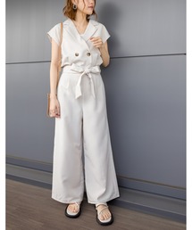 SpRay | リネンライクオールインワン(つなぎ/オールインワン)