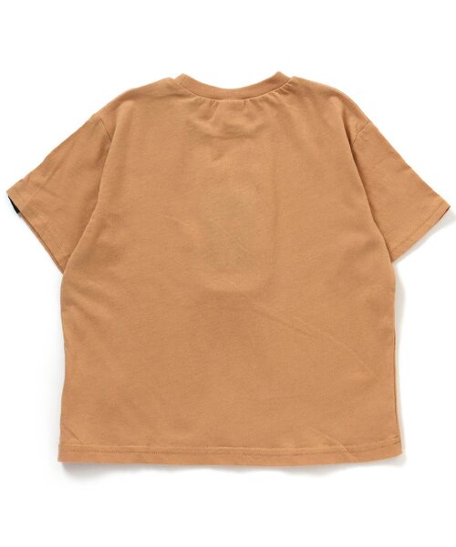 BREEZE（ブリーズ）の「FO SMILE Tシャツ（Tシャツ/カットソー・キッズ・ネイビー/サックスブルー/ピンク/オフホワイト/キャメル/ミント/チャコール・130/110/140/80/120/90/100）」の18枚目の写真