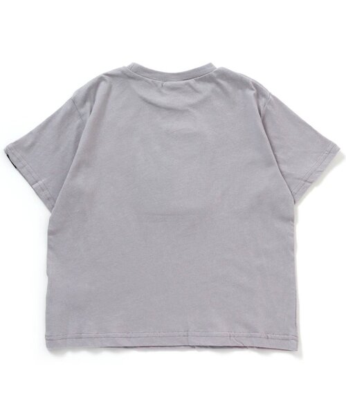 BREEZE（ブリーズ）の「FO SMILE Tシャツ（Tシャツ/カットソー・キッズ・ネイビー/サックスブルー/ピンク/オフホワイト/キャメル/ミント/チャコール・130/110/140/80/120/90/100）」の10枚目の写真