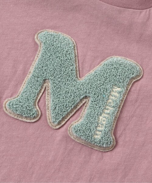 BREEZE（ブリーズ）の「FO SMILE Tシャツ（Tシャツ/カットソー・キッズ・ネイビー/サックスブルー/ピンク/オフホワイト/キャメル/ミント/チャコール・130/110/140/80/120/90/100）」の12枚目の写真