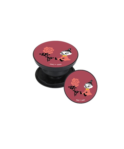 MOOMIN（ムーミン）の「MOOMIN/ムーミン【Moominmamma`s Rose】 POCOPOCO（スマホグッズ・レディース・ローズ/コーラルピンク/イエロー・ONE SIZE）」の3枚目の写真