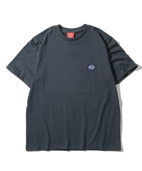 Paragraph（パラグラフ）の「【PARAGRAPH／パラグラフ】カラーアースグラデーションロゴTシャツ/バックプリント/ビッグシルエット（Tシャツ/カットソー・メンズ・パープル/グリーン/アッシュグレー/オレンジ/チャコールグレー/イエロー・FREE）」の7枚目の写真