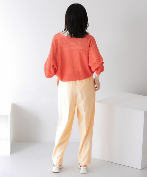 KBF（ケイビーエフ）の「透かし編みニットカーディガン（ニット/セーター・レディース・ライトベージュ/ブルー系その他/ピンク系その他・ONE）」の17枚目の写真