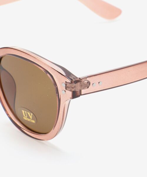 le.coeur blanc（ルクールブラン）の「ボストンサングラス（サングラス・レディース・ブラウン/ブラウン系その他2・FREE）」の3枚目の写真