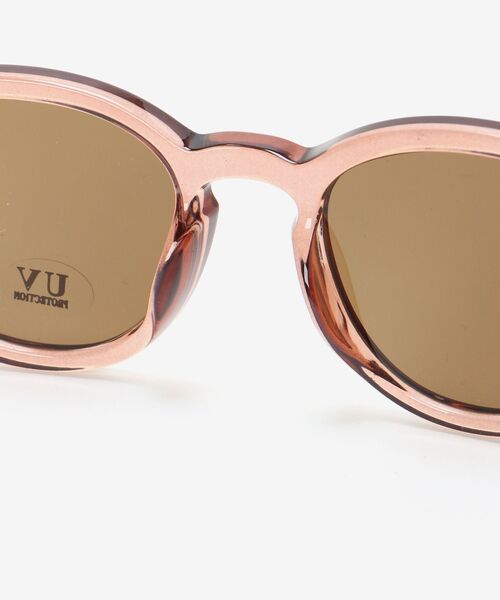 le.coeur blanc（ルクールブラン）の「ボストンサングラス（サングラス・レディース・ブラウン/ブラウン系その他2・FREE）」の4枚目の写真