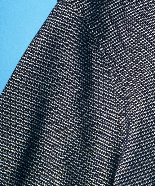 EDIFICE（エディフィス）の「"吸水速乾機能" COOLMAX ハニカム ポロシャツ（ポロシャツ・メンズ・ホワイト/ブラック/ネイビー/カーキ/ブルー系その他・SMALL/MEDIUM/LARGE/X-LARGE）」の8枚目の写真