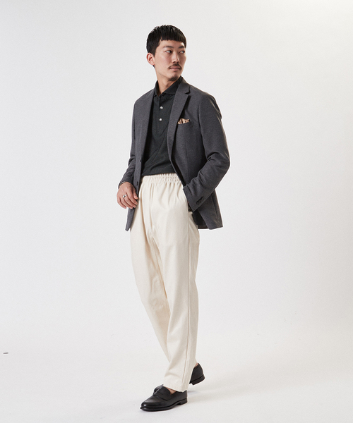 EDIFICE（エディフィス）の「"吸水速乾機能" COOLMAX ハニカム ポロシャツ（ポロシャツ・メンズ・ホワイト/ブラック/ネイビー/カーキ/ブルー系その他・SMALL/MEDIUM/LARGE/X-LARGE）」の9枚目の写真