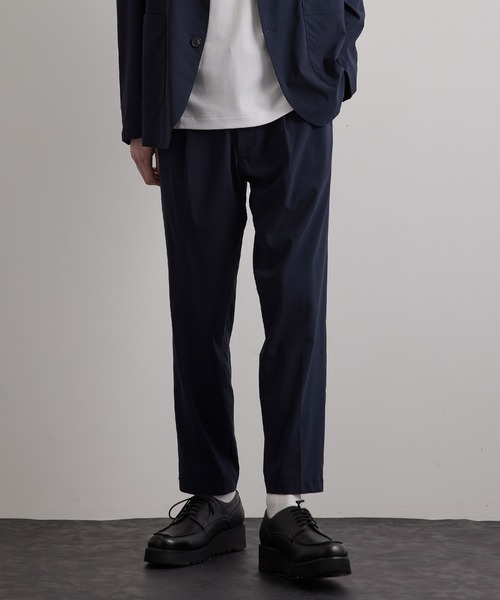 JUNRED(ジュンレッド)の「レーヨンナイロンストレッチイージースラックス(スラックス・メンズ・ブラック/ネイビー/グレー・LL/M/L)」の3枚目の写真
