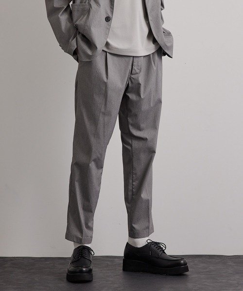 JUNRED(ジュンレッド)の「レーヨンナイロンストレッチイージースラックス(スラックス・メンズ・ブラック/ネイビー/グレー・LL/M/L)」の7枚目の写真