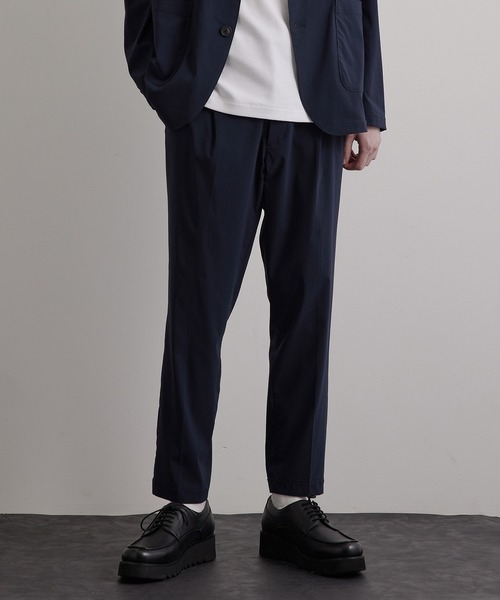 JUNRED(ジュンレッド)の「レーヨンナイロンストレッチイージースラックス(スラックス・メンズ・ブラック/ネイビー/グレー・LL/M/L)」の21枚目の写真