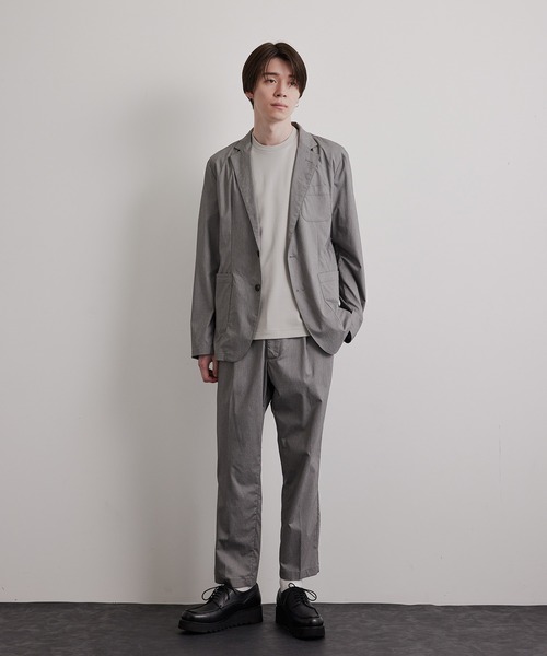 JUNRED(ジュンレッド)の「レーヨンナイロンストレッチイージースラックス(スラックス・メンズ・ブラック/ネイビー/グレー・LL/M/L)」の5枚目の写真