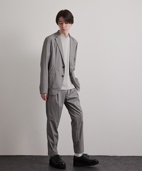 JUNRED(ジュンレッド)の「レーヨンナイロンストレッチイージースラックス(スラックス・メンズ・ブラック/ネイビー/グレー・LL/M/L)」の8枚目の写真