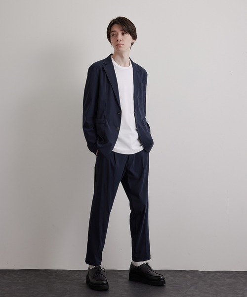JUNRED(ジュンレッド)の「レーヨンナイロンストレッチイージースラックス(スラックス・メンズ・ブラック/ネイビー/グレー・LL/M/L)」の19枚目の写真