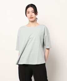 5分袖ボートネックT(M3)