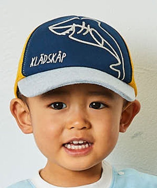 kladskap（クレードスコープ）の「サメメッシュキャップ（キャップ・キッズ・トップグレー/ネイビー・M/L）」の19枚目の写真