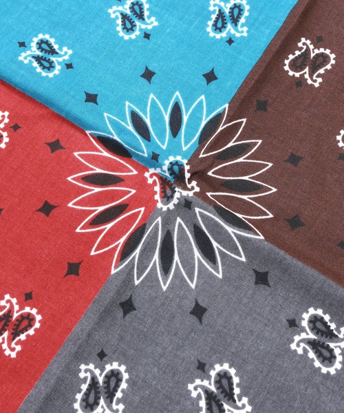 HAV-A-HANK/ハブアハンク Quad Paisley Bandanna バンダナ（バンダナ