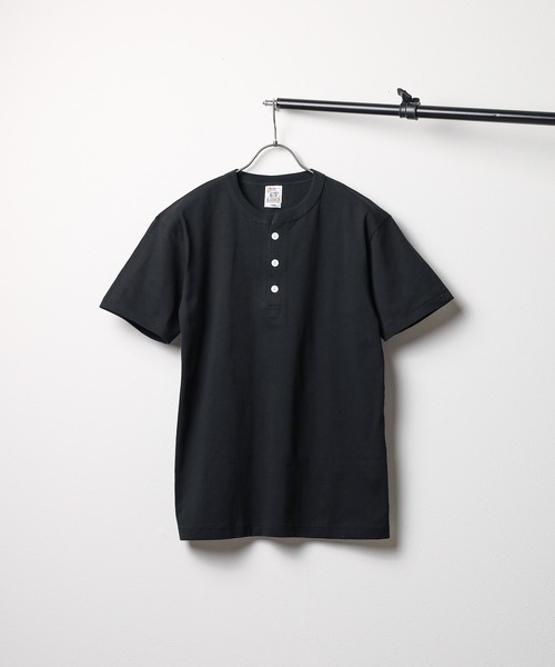 ARCHIVER(アーカイバ)の「【W】【it】【FE】オープンエンド マックスウェイト ヘンリーネックTシャツ(Tシャツ/カットソー・メンズ・ホワイト/ブラック/インディゴブルー/アーミー/ナチュラル/スミクロ・MEDIUM/LARGE/X-LARGE)」の13枚目の写真