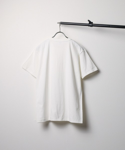 ARCHIVER(アーカイバ)の「【W】【it】【FE】オープンエンド マックスウェイト ヘンリーネックTシャツ(Tシャツ/カットソー・メンズ・ホワイト/ブラック/インディゴブルー/アーミー/ナチュラル/スミクロ・MEDIUM/LARGE/X-LARGE)」の17枚目の写真