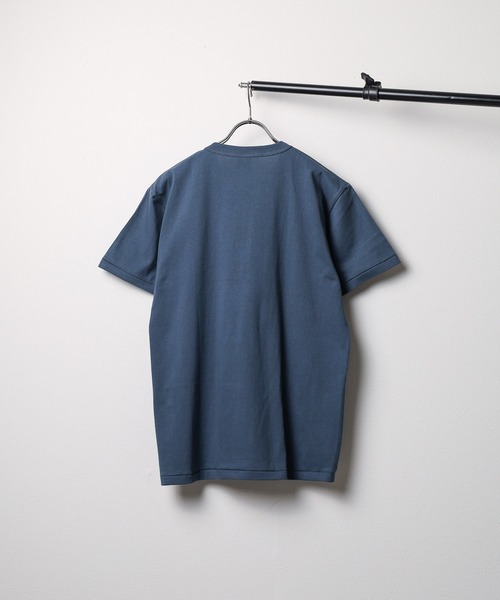 ARCHIVER(アーカイバ)の「【W】【it】【FE】オープンエンド マックスウェイト ヘンリーネックTシャツ(Tシャツ/カットソー・メンズ・ホワイト/ブラック/インディゴブルー/アーミー/ナチュラル/スミクロ・MEDIUM/LARGE/X-LARGE)」の9枚目の写真