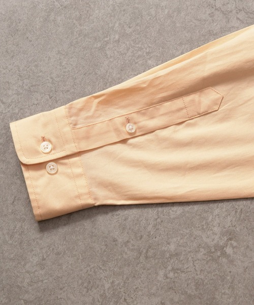 BRICK & SONS（ブリックアンドサンズ）の「オーバーサイズ ブロードシャツ＜オレンジ＞（シャツ/ブラウス・メンズ・オレンジ・LL/M/L）」の11枚目の写真