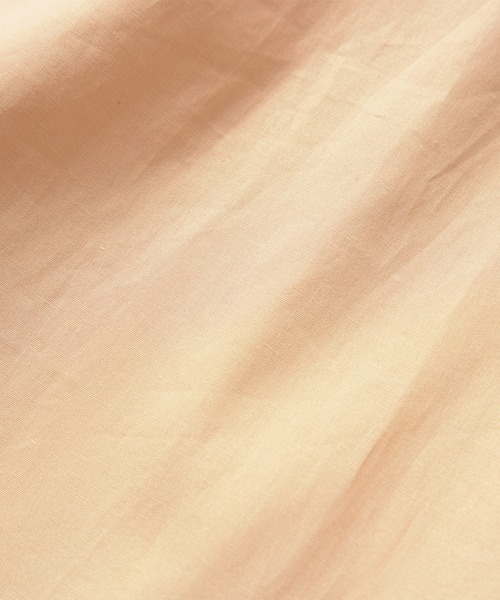 BRICK & SONS（ブリックアンドサンズ）の「オーバーサイズ ブロードシャツ＜オレンジ＞（シャツ/ブラウス・メンズ・オレンジ・LL/M/L）」の9枚目の写真