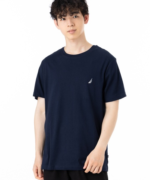 NAUTICA(ノーティカ)の「ノーティカ 半袖 Tシャツ ワンポイントT(Tシャツ/カットソー・メンズ・ホワイト/ネイビー/ブラック/グレー・S/M/XL/L)」の13枚目の写真