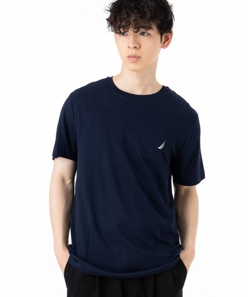 NAUTICA(ノーティカ)の「ノーティカ 半袖 Tシャツ ワンポイントT(Tシャツ/カットソー・メンズ・ホワイト/ネイビー/ブラック/グレー・S/M/XL/L)」の14枚目の写真