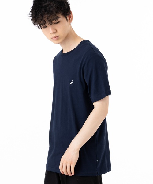 NAUTICA(ノーティカ)の「ノーティカ 半袖 Tシャツ ワンポイントT(Tシャツ/カットソー・メンズ・ホワイト/ネイビー/ブラック/グレー・S/M/XL/L)」の9枚目の写真