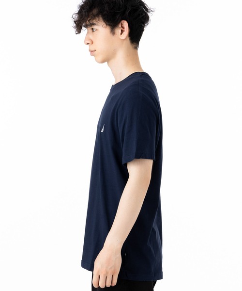 NAUTICA(ノーティカ)の「ノーティカ 半袖 Tシャツ ワンポイントT(Tシャツ/カットソー・メンズ・ホワイト/ネイビー/ブラック/グレー・S/M/XL/L)」の8枚目の写真
