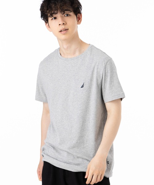 NAUTICA(ノーティカ)の「ノーティカ 半袖 Tシャツ ワンポイントT(Tシャツ/カットソー・メンズ・ホワイト/ネイビー/ブラック/グレー・S/M/XL/L)」の21枚目の写真